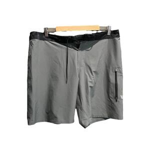 Vuori Gray Infinity Men's Activewear Swim‎ Boardshorts Size 36
